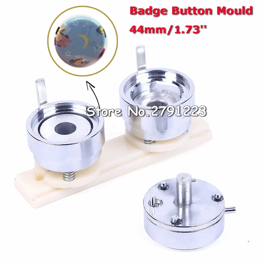 Round 44mm Interchangeable Die Mould for New Badge Machine Button Maker both Fit N3&N4 Button Machine