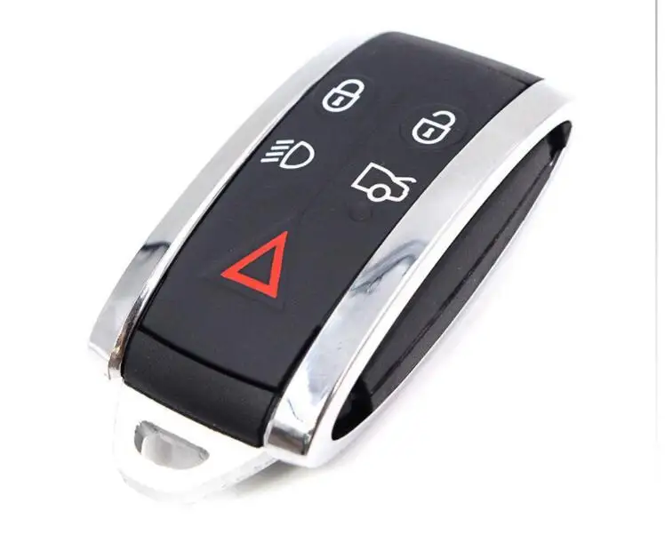 

5 BUTTON Replacement Smart Remote Car Key 434MHz Insert Blade- FOB for XF XFR XK XKR 2009 2010 2012 2013