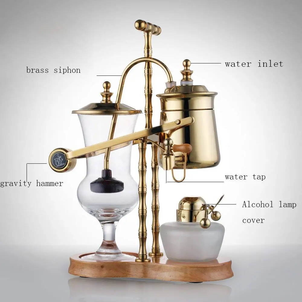 Высококачественная Бельгийская королевская Кофеварка(техника)/сифонная кофеварка, котелок с конкурентоспособной ценой и хорошим качеством