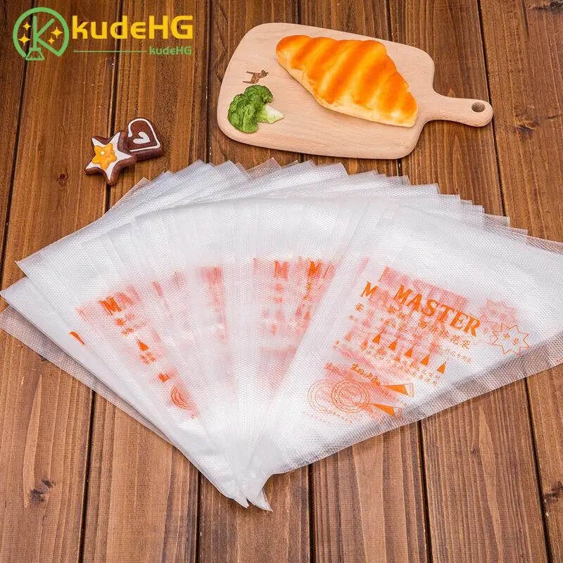 

10PCS-Plastic-Disposable-Piping-Bags-For-Cake-Decorating-Icing-Frosting