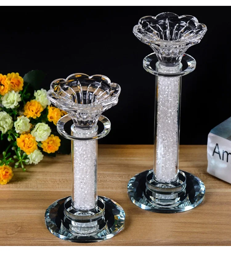 Высококлассный европейский Хрустальный подсвечник освещение украшение ...