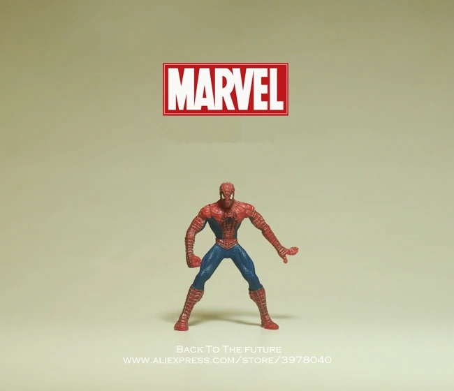 

Disney Marvel Avengers Spider Man 8cm Action Figure Posture Model Anime Decoration Collection Figurine Toys model children gift