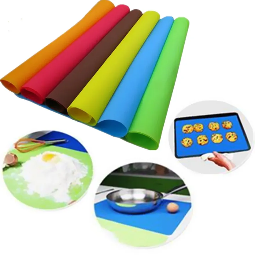 

1Pcs Pop Bakeware Creative Hot Table Silicone Mats Novelty Oven Mat Baking Liner Heat Insulation Pad Kid