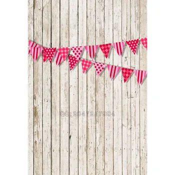 

Children studio backdrops Photography wood walls and flags background for Studio S-1210