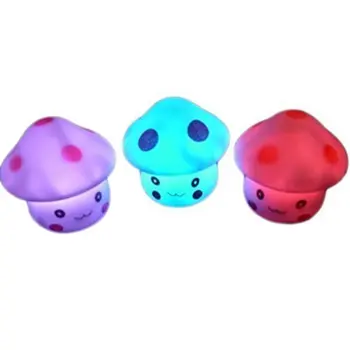 

DSHA New Hot 7 Color Romantic Mushroom Christmas LED Night Light Lamp Battery Party Decor