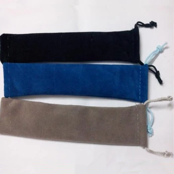 

Flannelette wedding hand fan gift pouch bags custom logo/name/date and size