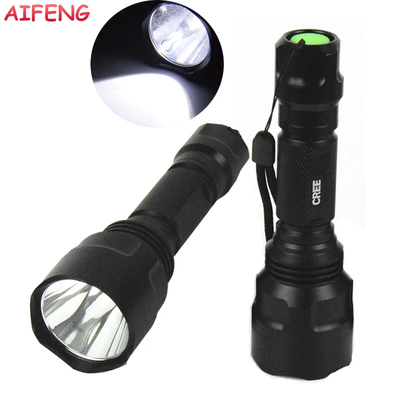 Lanternas e Lanternas aifeng lanterna led cree q5 Material do Corpo : Liga de Alumínio