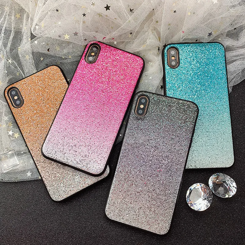 

Shining Bling Glitter Case For Huawei P Smart 2019 Case TPU Cover For Huawei P Smart 2019 Psmart Phone bags coque fundas