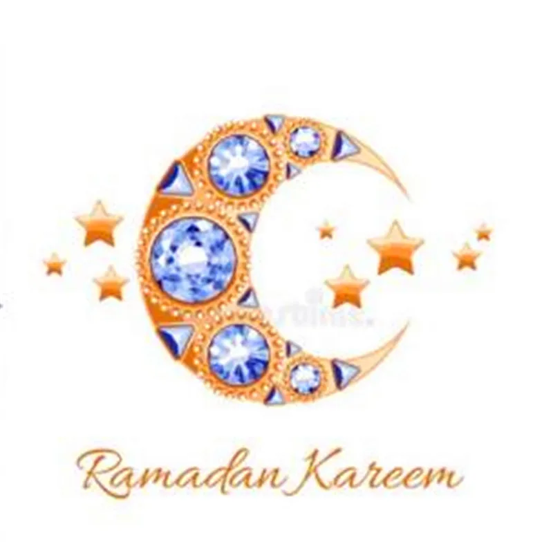 

5D Diy Diamond Painting Eid Mubarak Ramadan Kareem Full Drill Square Cross Stitch Diamond Embroidery Eid Festival Decor