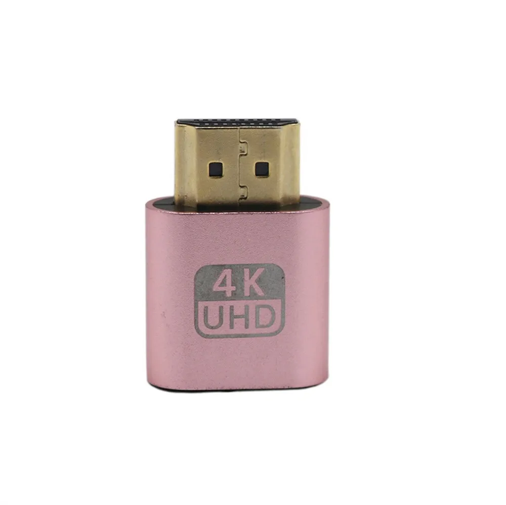 Адаптер Виртуального дисплея 4K VGA HDMI 1 4 DDC EDID муляж вилки эмулятор mini Виртуальный