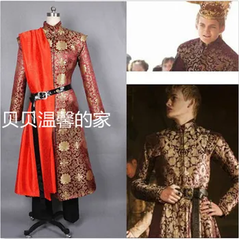

Game of Thrones King Joffery Costume Outfit Prince Costume Adult Mens Halloween Cosplay Costume Plus Size Custom Made