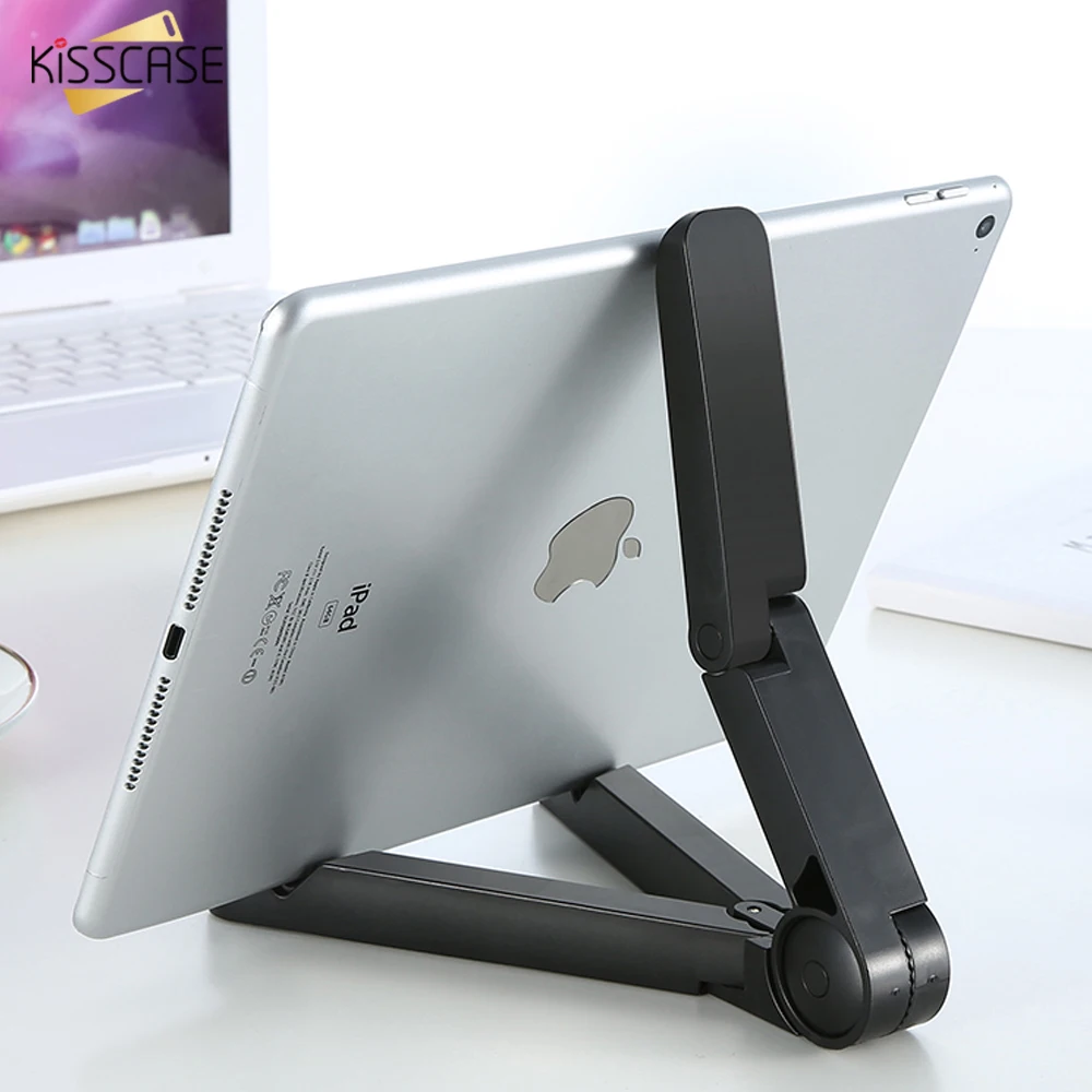 KISSCASE Складная подставка для планшета для iPad Mini 2 3 4 для Xiaomi huawei регулируемый держатель телефона Подставка для iPhone 7 6 6s Plus