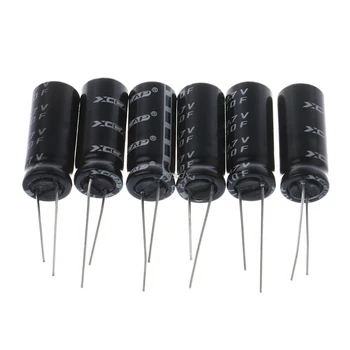 

6x 2.7V 10F Cylindrical Ultra Super Farad Capacitor High Power Supercap 10x26mm Whosale&Dropship