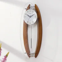 Saat Clock Wood Wall Clock Reloj Duvar saati digital wall clocks horloge murale Relogio de parede Reloj de pared Living room