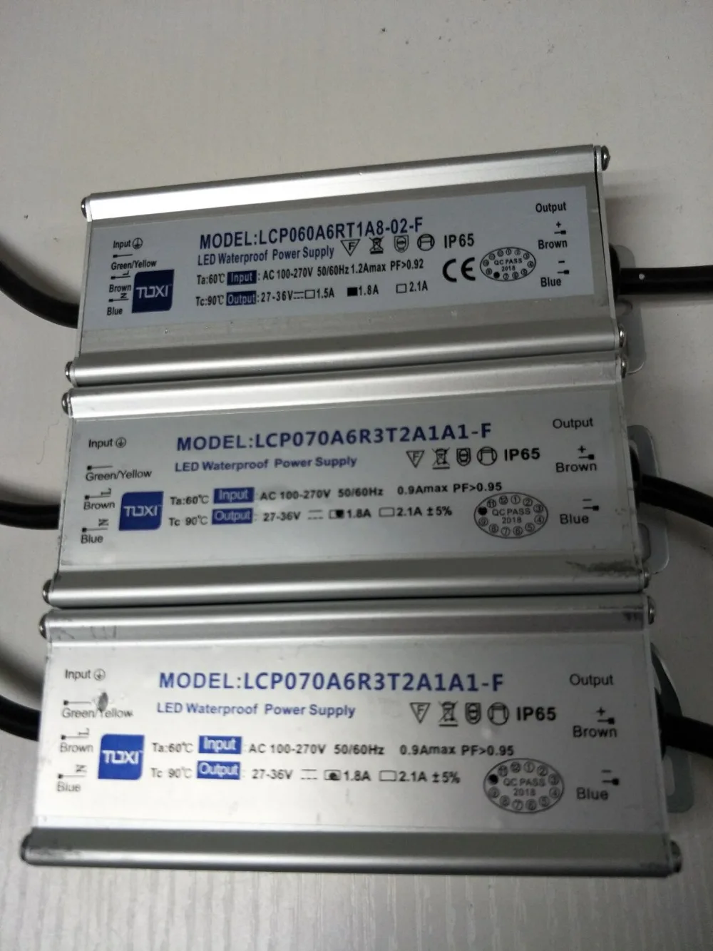 

Free shipping 60w led driver IP66 waterproof led light power supply for high power led lamp constant current 100-240V 1800mA