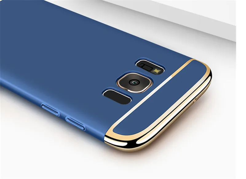 Для Samsung S8 случае Samsung Galaxy S8 плюс Чехол Жесткий защиты S8+ САППУ Coque Синий Золотой Mofi Galaxy S8 крышка