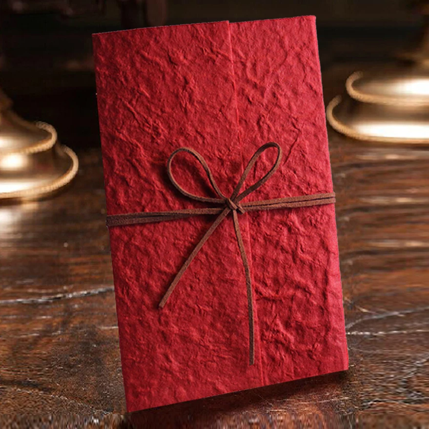  30 pcs Vintage Red Wedding Invitations by Picky Bride Invitations for Unique Wedding Theme Rustic S - 32997697391