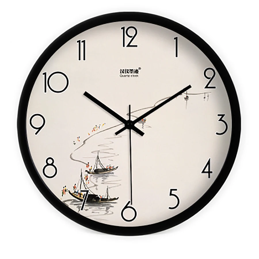 

Retro Antique Wall Clock Creative Digital Art Watch Large Vintage Big Wall Clock Modern Design Living Room Decoration Clocks