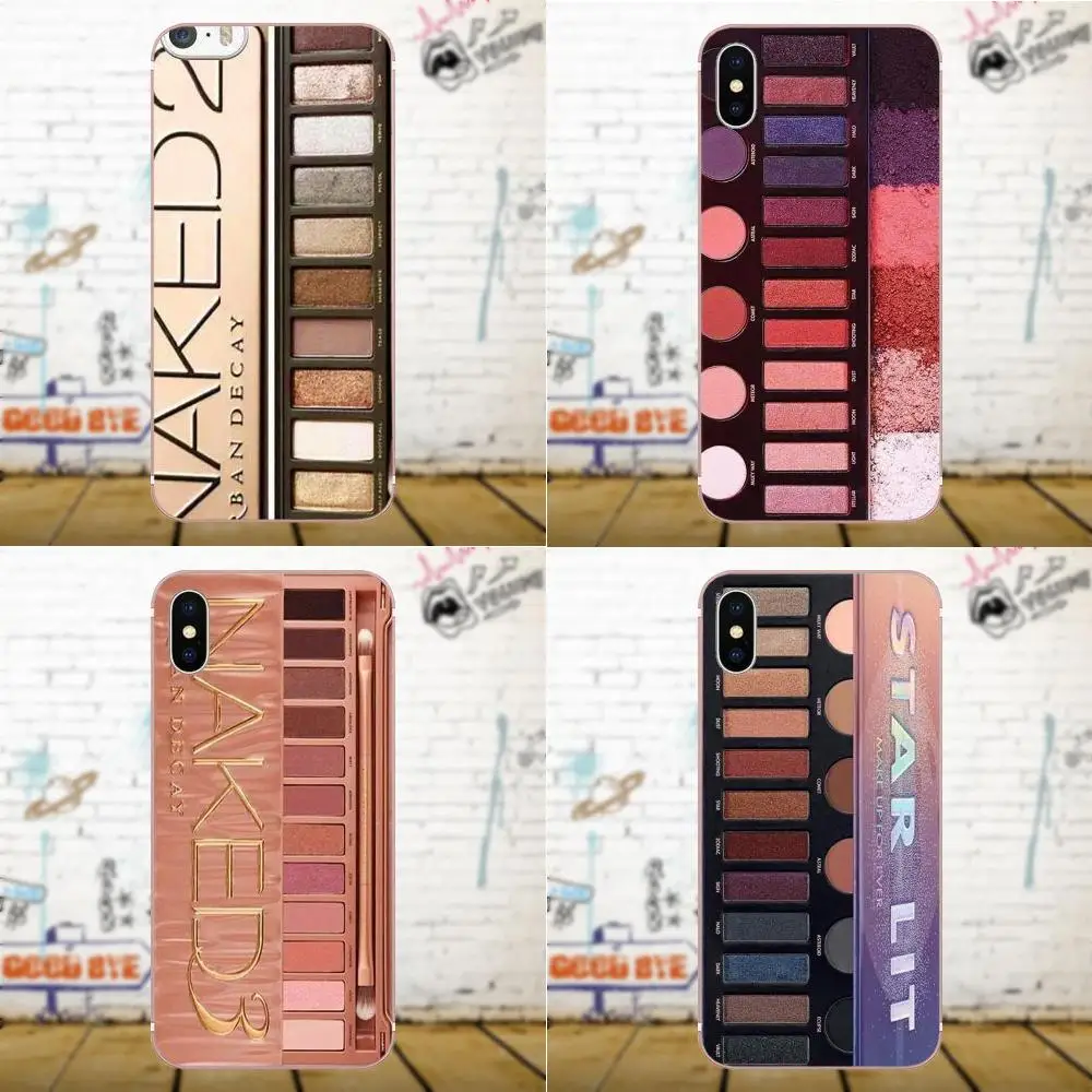 

For Apple iPhone 4 4S 5 5C 5S SE 6 6S 7 8 Plus X For LG G3 G4 G5 G6 K4 K7 K8 K10 V10 V20 Soft TPU Skin Paintin Eye Shadow Makeup