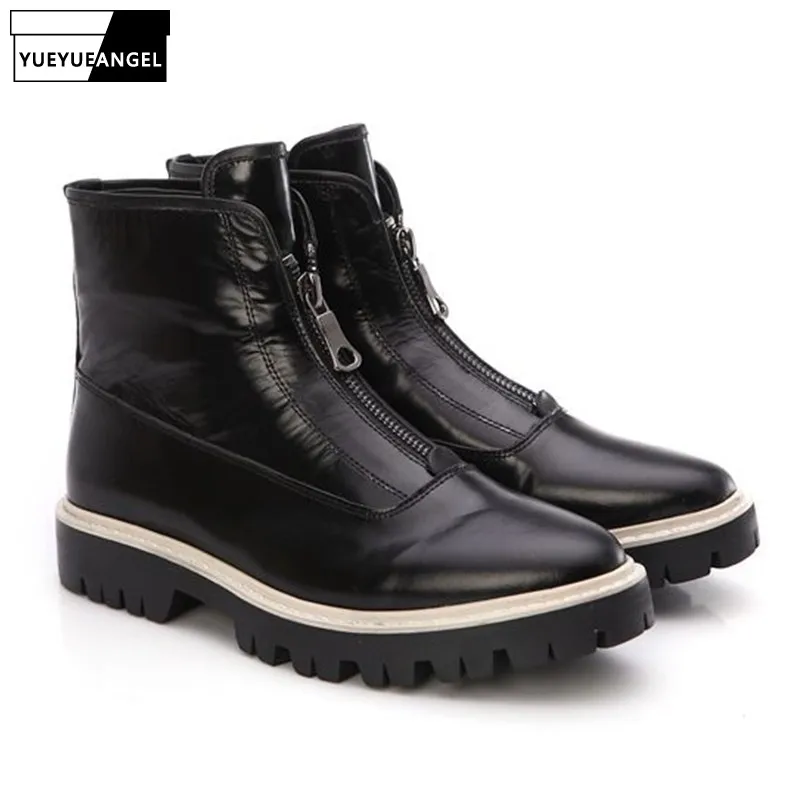 kpop boots men's