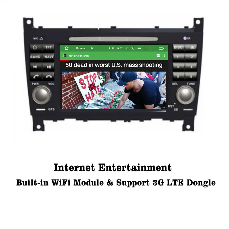 Liislee для Mercedes Benz G Class W467 Android 2G ram автомобильное радио, аудио и видео мультимедиа DVD wifi gps навигация плеер