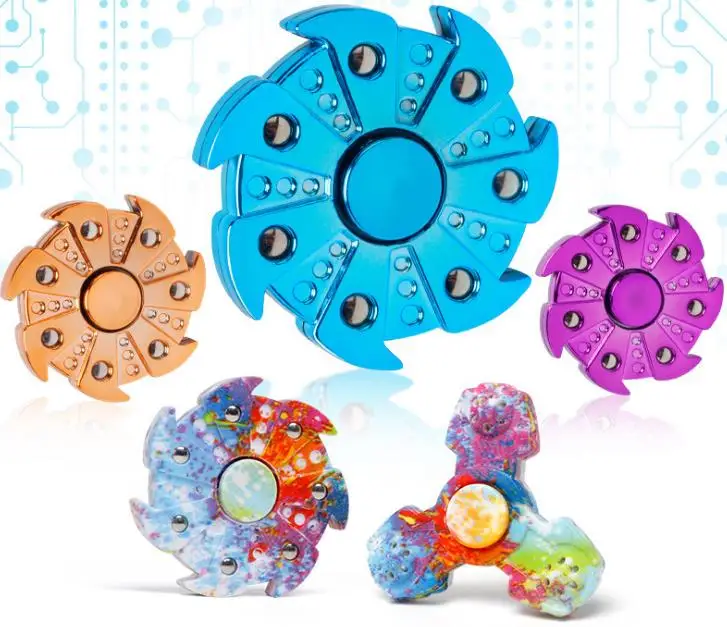 

Fidget Spinner Newest Colorful Hand Finger Spiner Figet Spinner Gyro Adult Stress Relieve Child Relax Toy Kid Gift