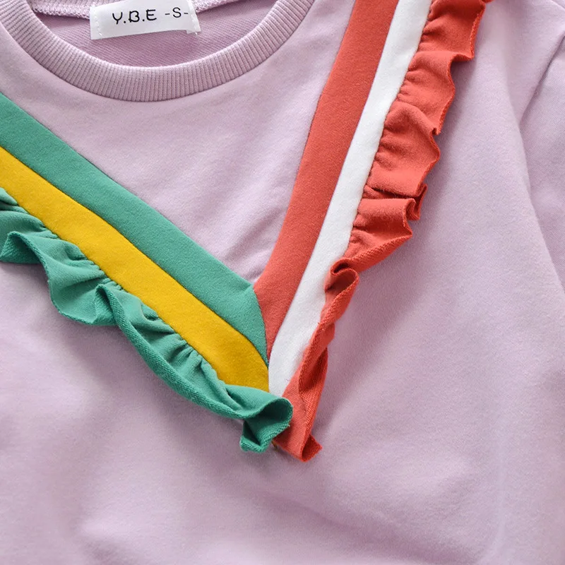 New children's clothes spring and autumn Han boys' and girls' jackets and children's round collars