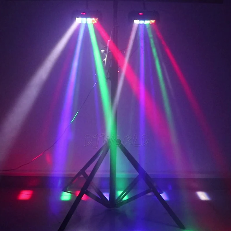 Мини-движущаяся головка светодиодный Паук свет 9x10 Вт 4в1 RGBW вечерние вечеринка свет DJ освещение луч движущаяся головка DMX DJ свет