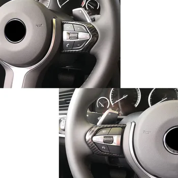 

Carbon Fiber For BMW M3 M4 M5 1 3 Series X5M Accessory Steering Wheel Frame Trim New 2018