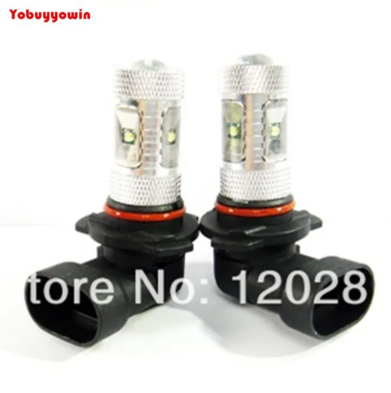 Бесплатная доставка 2 шт. для чипов Honda GMC CREE HB3 9005 белые 6 светодиодов 30 Вт 12 В лампы