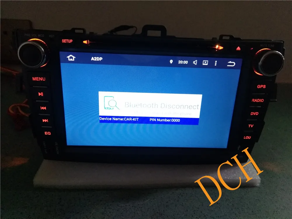 Best 8" 2 Din Octa Core 4GB RAM 32GB Android 8.0 7.1 6.0 Car DVD GPS For Toyota Corolla 2007 2008 2009 2010 2011 5
