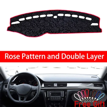 

Rose Pattern For Volkswagen C-TREK 2017 2018 Dashboard Cover Car Stickers Car Decoration Car Accessories Interior Car Decals