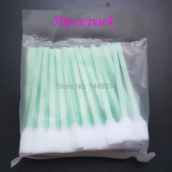 

50X Solvent Foam Tipped Cleaning Swab outdoor Roland Mimaki Mutoh Large Format Inkjet Printer for Epson printhead clean factory