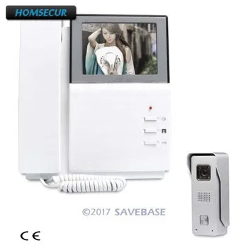

HOMSECUR 4.3inch Video Door Intercom System with IR Night Vision for Home Security 1V1