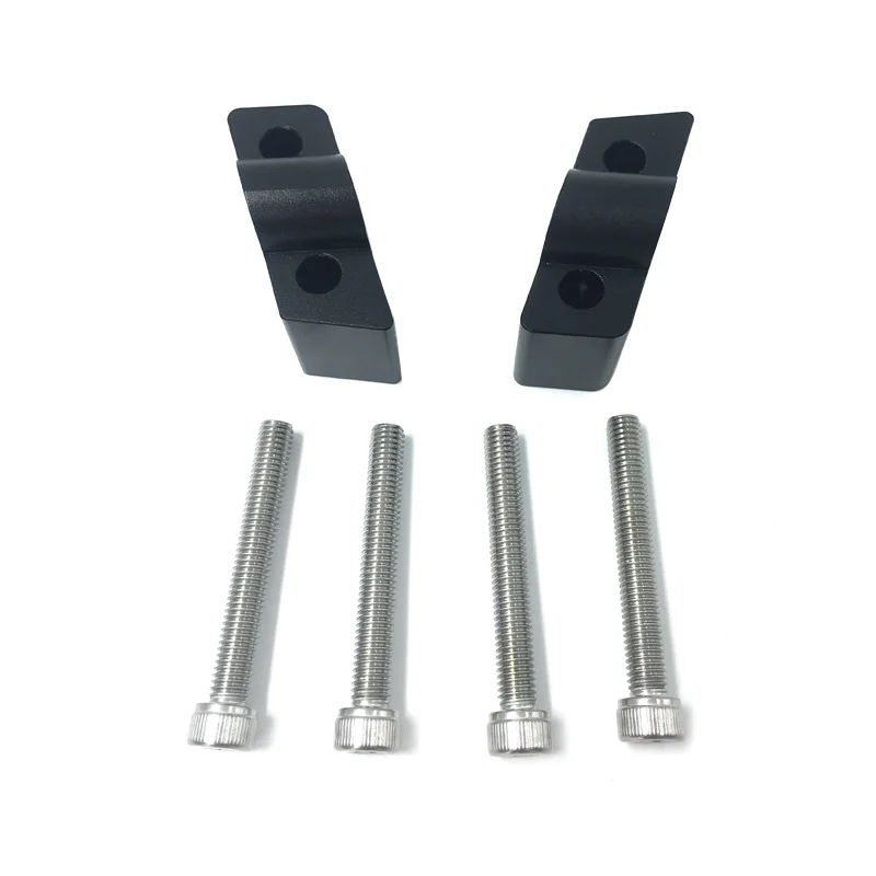 Motorcycle Modified Handlebar Handle bar Risers Height up Adapters 30MM for Kawasaki ER-6N ER 6N ER-6F Ninja 650 12-16  Z650 17 (5)