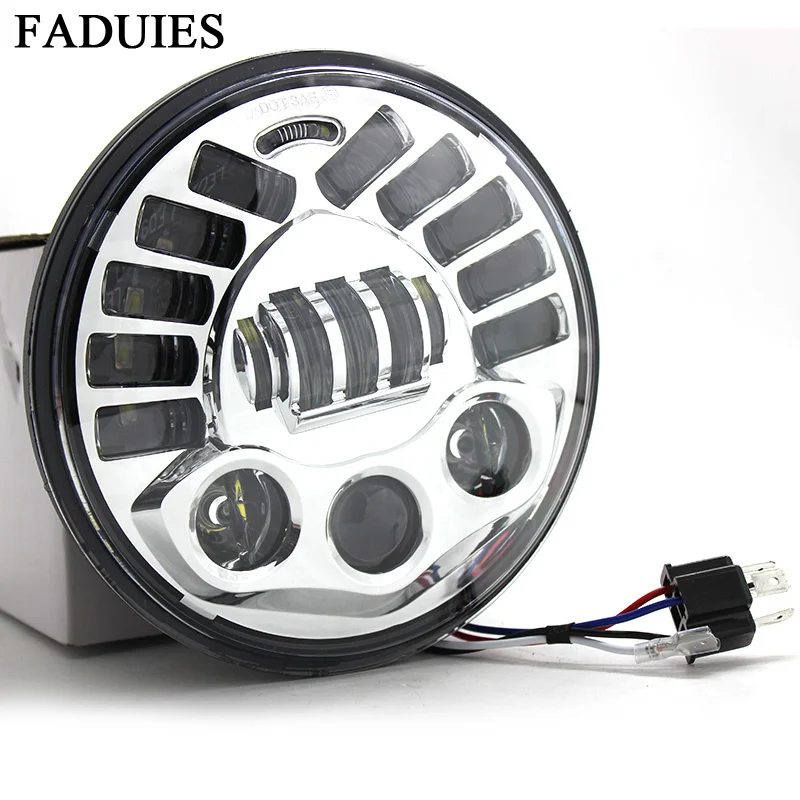 New 7 Projection Daymaker Adaptive Led Headlight For Harley Motorcycle For BMW R NineT R9T Adaptive LED Headlight Upgrade (5)11