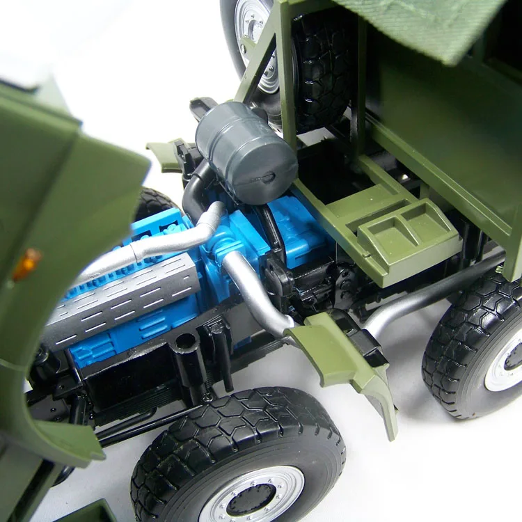 Модель из сплава масштаб 1:24 SinoTruk HOWO 8*8 армейский внедорожник военный грузовик
