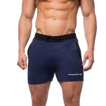 Мужские повседневные Модные хлопковые шорты мужские летние новые бегущие Укороченные спортивные штаны мужские тренажеры фитнес шорты на шнурке