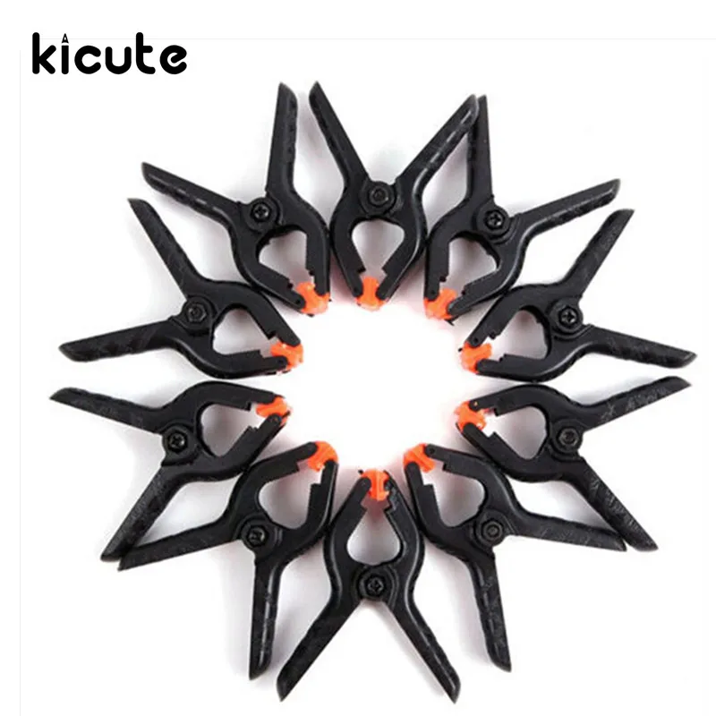 

Kicute 10pcs Overvalue Photography Background Clip Holder Mount Clamps Pegs Clips for Backdrop Studio Office Home Supplies