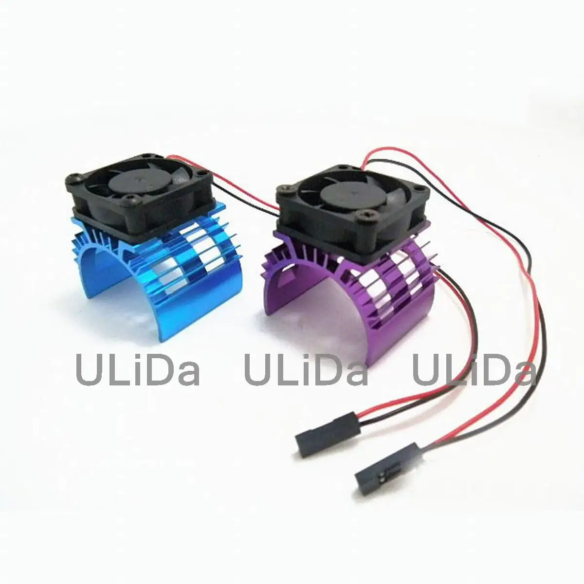 ALLUMINIO Dissipatore Di Calore /& Ventola di raffreddamento per 1:10 RC AUTO HSP 540 550 3650 Dimensioni Motore