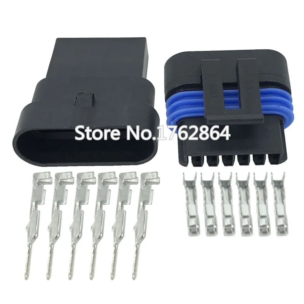 

DJ7066Y-1.5-11/21 6 pin high quality auto housing plastic wire harness connector