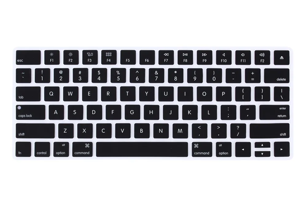 RYGOU США версия Английский алфавит силиконовый чехол протектор кожи для Apple новая волшебная клавиатура 2 MLA22B/выпуск 2015