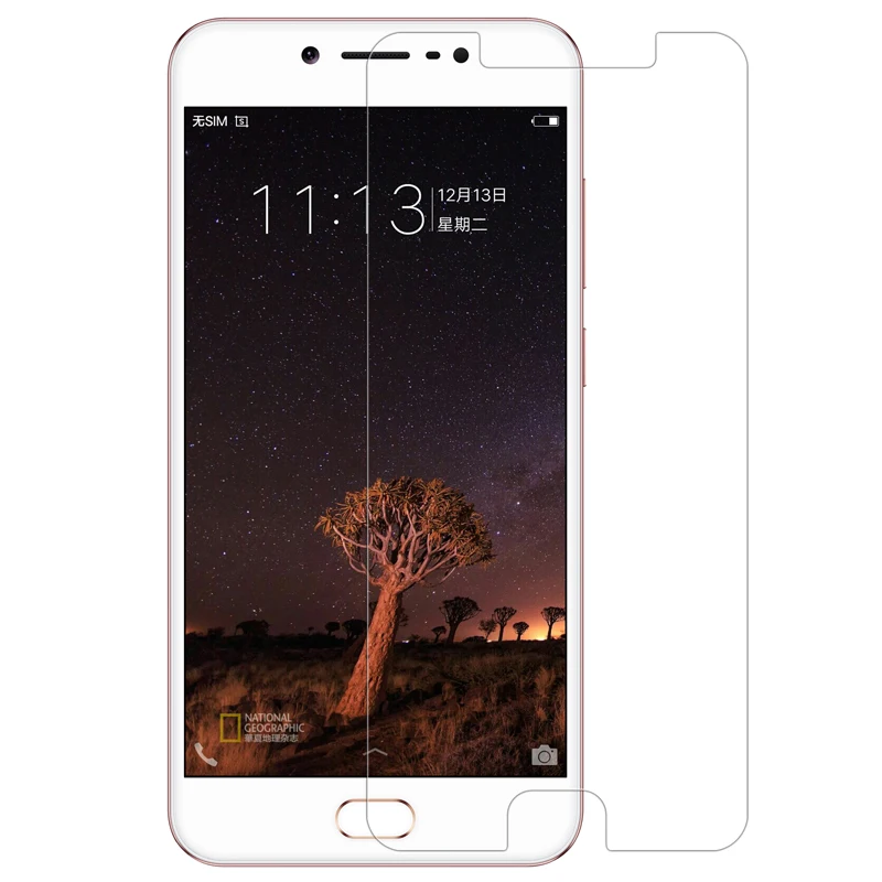Прозрачное закаленное стекло для Vivo V9 защита экрана X21 полное покрытие Y81 Y85 Nex