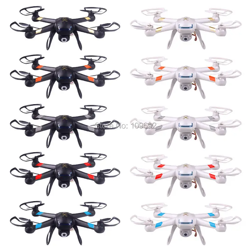 

Free Shipping RC Drones Update GW007-1 DM007 GW007 With Ten Colors Can Add HD 2MP Camera 6-Axis 2.4G 4CH Quadcopters KO X5C X600