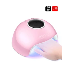 Светодиодная УФ-лампа 36 Вт 12 светодиодов Сушилка для ногтей УФ-лампа Гель-лак для ногтей машина 3 таймера лечение всех гелей быстрые инструменты для дизайна ногтей Сушилка для ногтей Smart