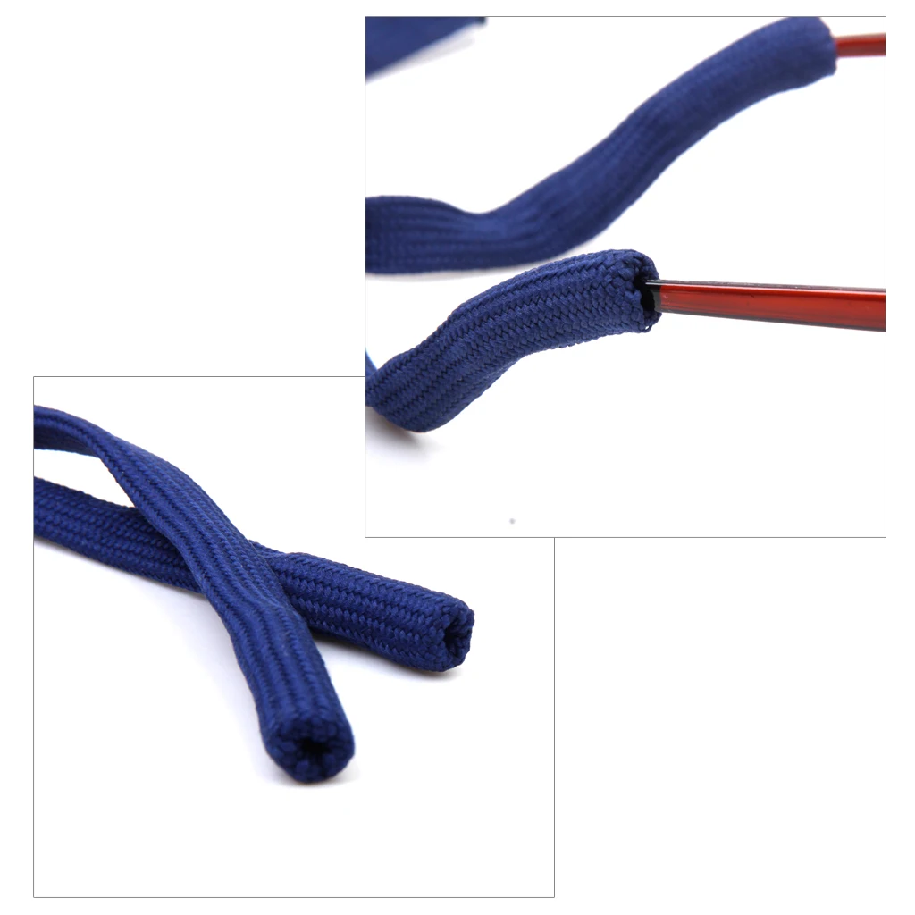 56cm Royal Blue Adjustable Sport Strap Cord Lanyard Eyeglass Chain Cord For Sunglass Glass Eyeglass Spectacles Eyewear