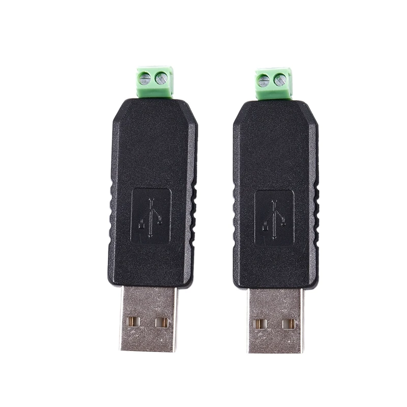 

2x PC USB to RS485 RS-485 interface converter Serial adapter compatible + PLC