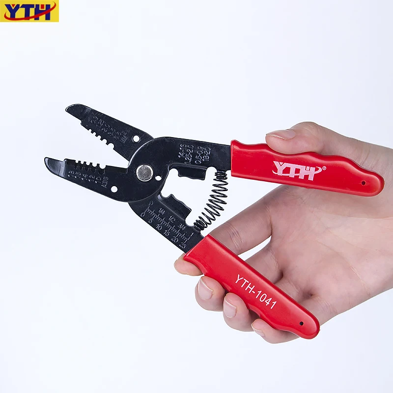

YTH 1041 Stripping pliers Multifunction Various sizes wire stripper Multifunctional Decrustation Pliers Cutting Stripping Strip