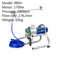 Электрический распылитель высокого давления Профессиональный безвоздушный распылитель(цвет случайный