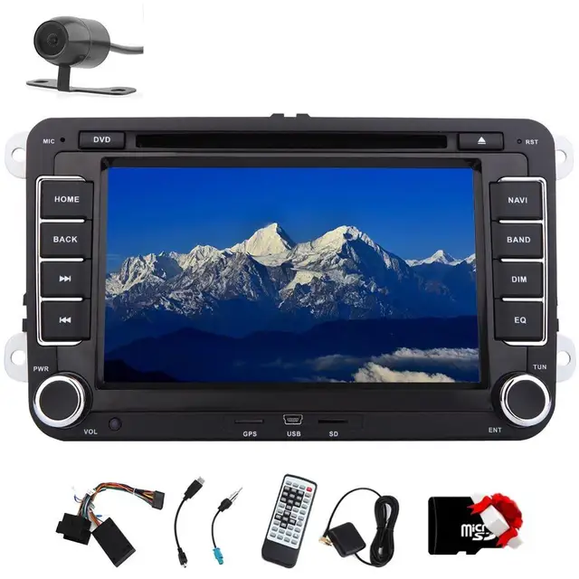 Best Price 7" Car Stereo GPS Navigation dvd player In Dash headunit Car Radio Audio For VW CANBUS/Steering Wheel Control/Bluetooth+Camera Best Price 7" Car Stereo GPS Navigation dvd player In Dash headunit Car Radio Audio For VW CANBUS/Steering Wheel Control/Bluetooth+Camera
